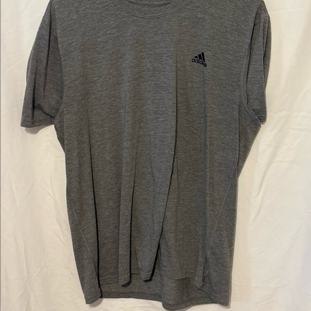Adidas Men's Heather Gray Tee